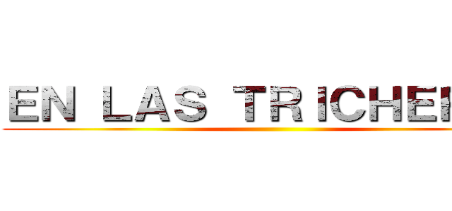 ＥＮ ＬＡＳ ＴＲＩＣＨＥＲＡＳ ()