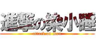 進撃の染小睡 (attack on Ran)