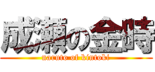 成瀬の金時 (naruto of kintoki)