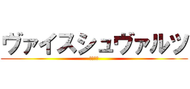 ヴァイスシュヴァルツ (強化買取)