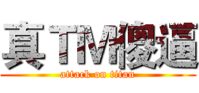 真ＴＭ傻逼 (attack on titan)