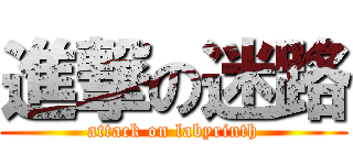 進撃の迷路 (attack on labyrinth)