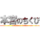 本宮のちくび (attack on karin)