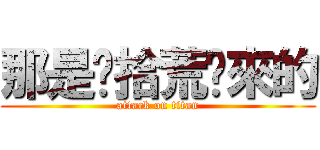 那是你拾荒撿來的 (attack on titan)