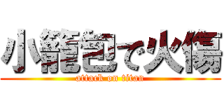 小籠包で火傷 (attack on titan)