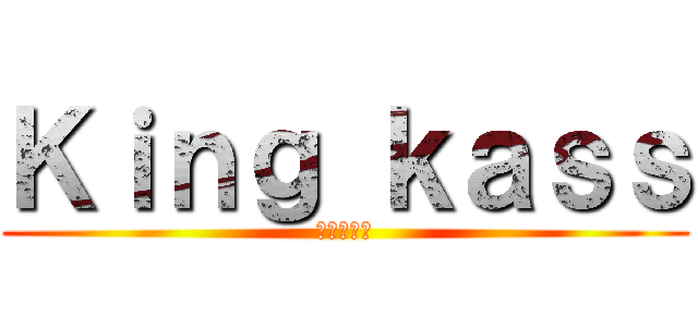 Ｋｉｎｇ ｋａｓｓ (キングカス)