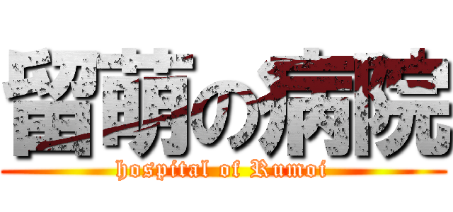 留萌の病院 (hospital of Rumoi)