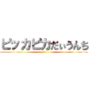 ピッカピカだぃうんち ()