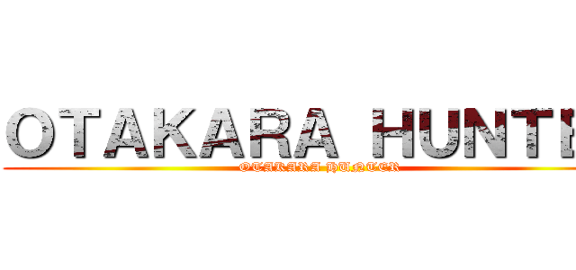 ＯＴＡＫＡＲＡ ＨＵＮＴＥＲ (OTAKARA HUNTER)