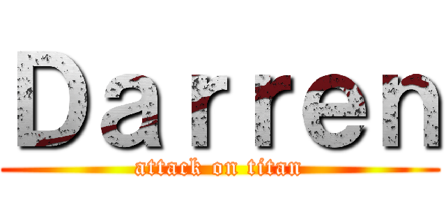 Ｄａｒｒｅｎ (attack on titan)