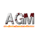 ＡＧＭ (and New Season Anime)