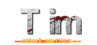 Ｔｉｍ (attack on titan)
