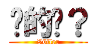 傻的嗎？ (Völler)