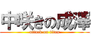 中咲きの成澤 (attack on titan)