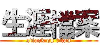 生涯檔案 (attack on titan)