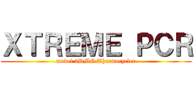 ＸＴＲＥＭＥ ＰＣＲ (model 3DMG Thermocycler)