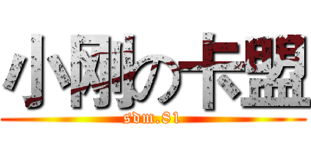 小刚の卡盟 (sdm.81)