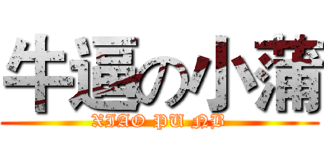 牛逼の小蒲 (XIAO PU NB)