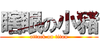 瞎眼の小豬 (attack on titan)