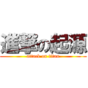 進撃の起源 (attack on titan)