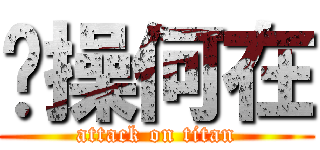 节操何在 (attack on titan)