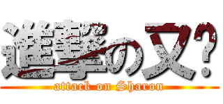 進撃の又瑄 (attack on Sharon)