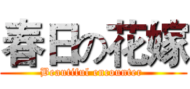 春日の花嫁 (Beautiful encounter )