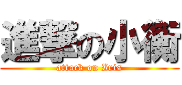 進撃の小衡 (attack on Iris)