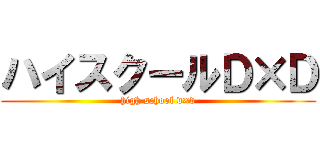 ハイスクールＤ×Ｄ (high school d×d)