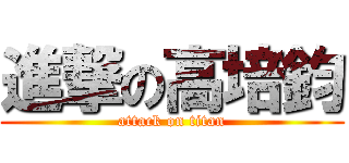 進撃の高培鈞 (attack on titan)