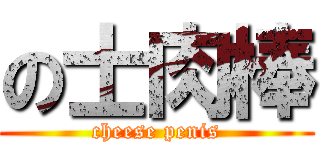 の士肉棒 (cheese penis)