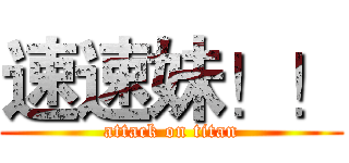 速速妹！！ (attack on titan)