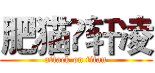 肥猫❤轩凌 (attack on titan)