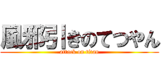 風邪引きのてつやん (attack on titan)
