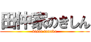 田仲家のきしん (kisin tanaka)