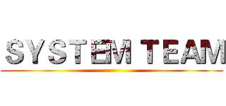 ＳＹＳＴＥＭ ＴＥＡＭ ()