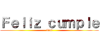 Ｆｅｌｉｚ ｃｕｍｐｌｅ (Zuri)