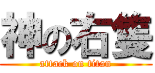 神の右隻 (attack on titan)