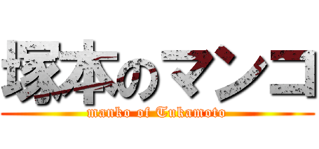 塚本のマンコ (manko of Tukamoto)