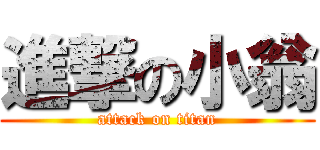 進撃の小翁 (attack on titan)