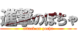 進撃のぽちゃ (attack on pocha)