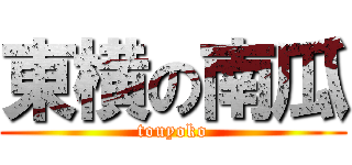 東横の南瓜 (touyoko)
