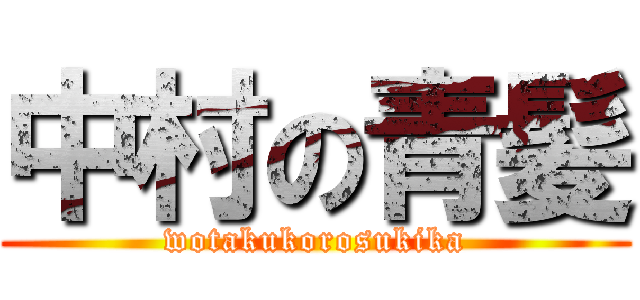 中村の青髪 (wotakukorosukika)