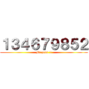 １３４６７９８５２ (Mi pass :c)