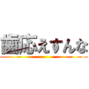 歯応えすんな ()