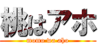 桃はアホ (momo wa aho)