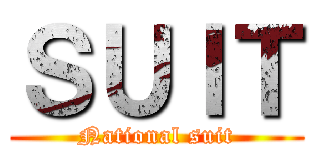 ＳＵＩＴ (National suit)