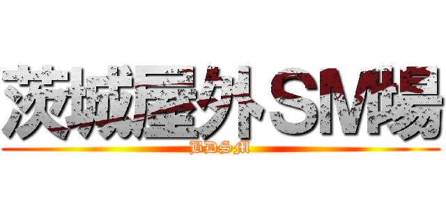 茨城屋外ＳＭ場 (BDSM)