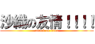 沙織の友情！！！！ (attack on titan)