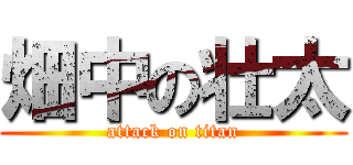 畑中の壮太 (attack on titan)